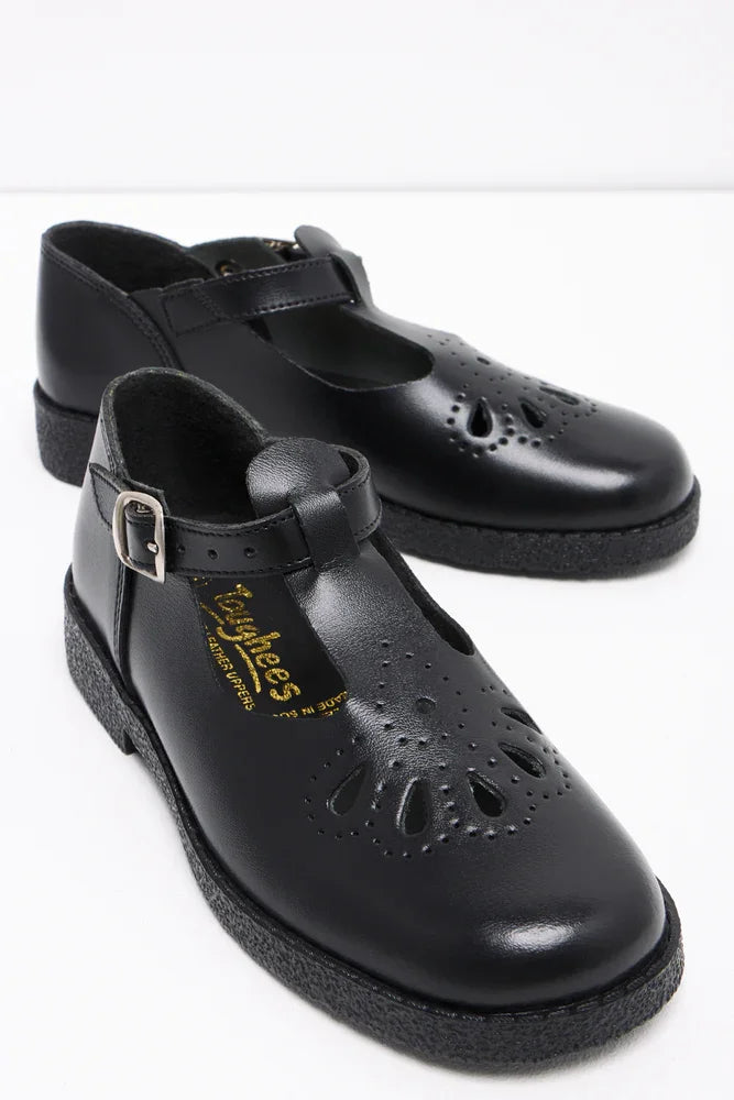 Pre Girls Shoes Black Toughees (1)