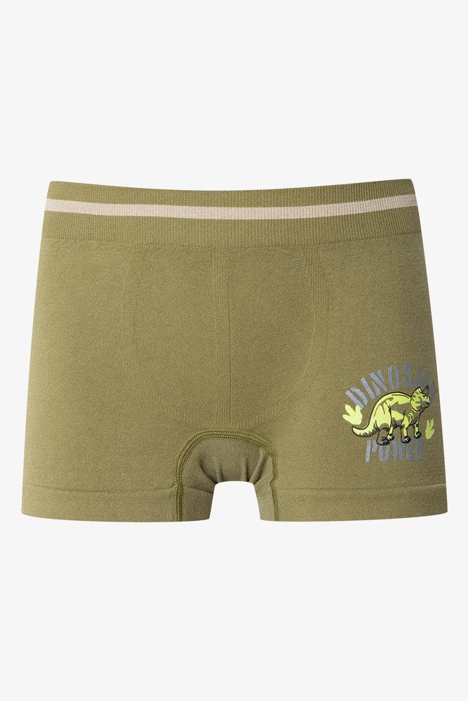 3 Pack Boxers Black, Green And Grey