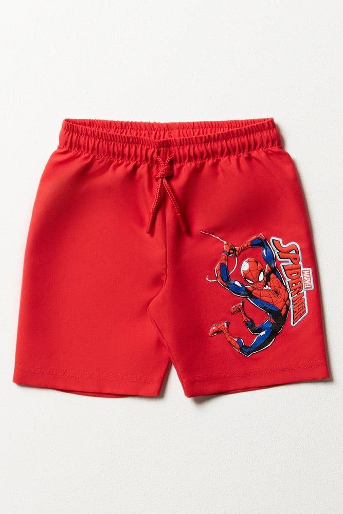 Spiderman swim shorts shop