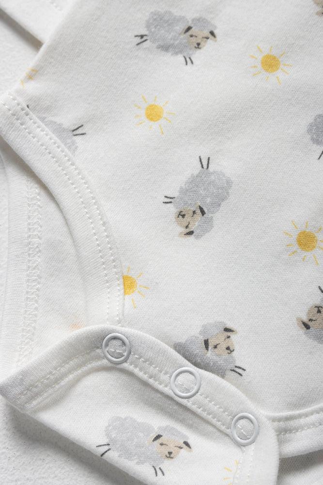 4 Pack Long Sleeve Bodyvests Multi (4)