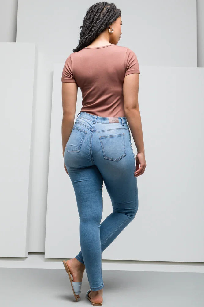 Rib Seamless Bodysuit Natural (2)