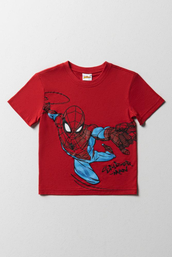 Adult spiderman tshirt discount