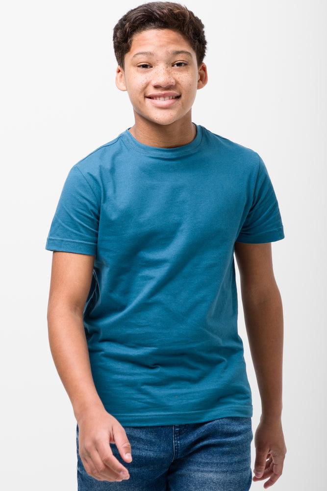 Teal crew neck hot sale