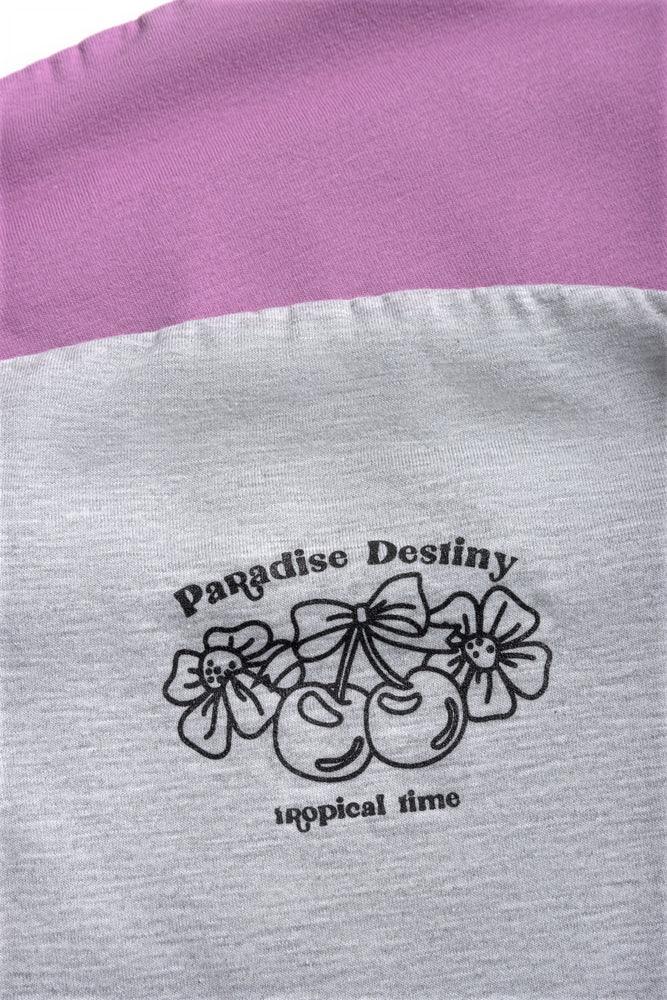 Paradise Destiny 2 Pack Boobtubes Grey And Purple (1)