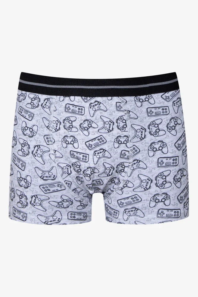 3 Pack Knit Boxer Black