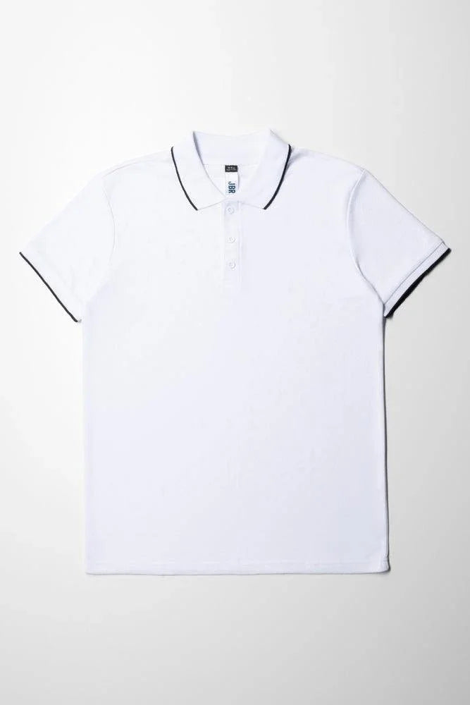 Short Sleeve Golfer White