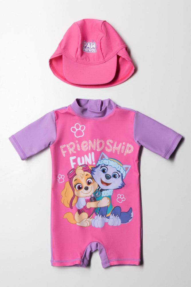 Paw patrol bathing suit size 6 outlet