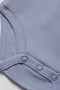 4 Pack Long Sleeve Bodyvests Blue (2)
