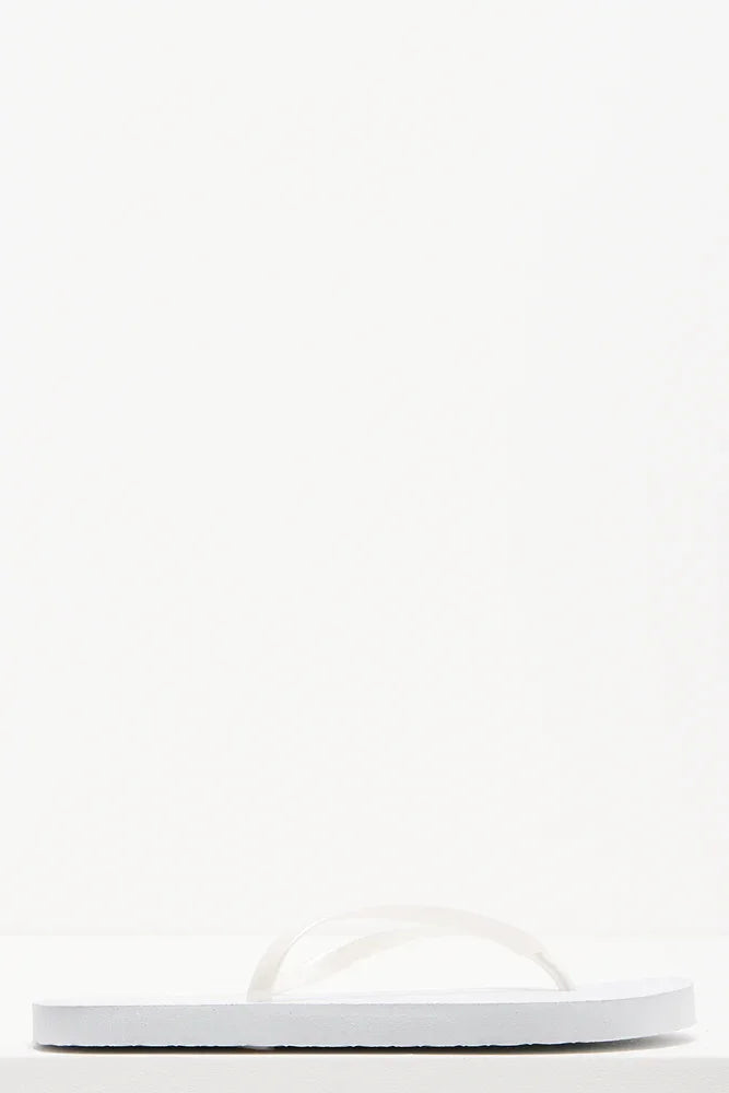 PLAIN FLIP FLOP WHITE