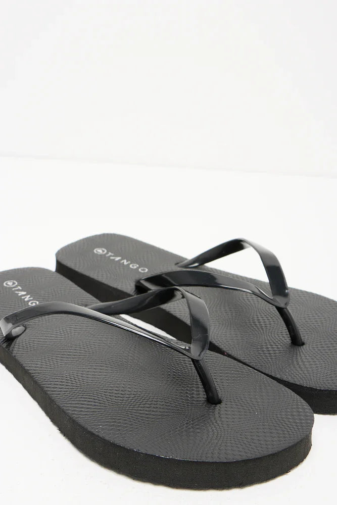 PLAIN FLIP FLOP BLACK
