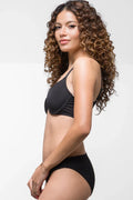 2 Pack T-Shirt Bras Black & Natural (2)