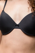 2 Pack T-Shirt Bras Black & Natural (4)