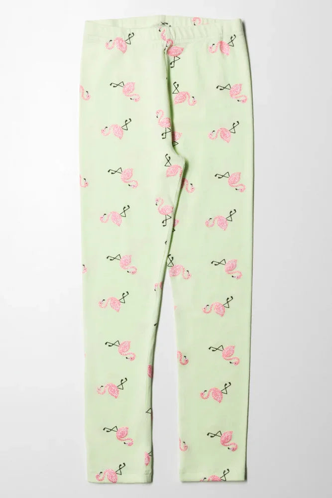 Flamingo Long Legging Light Green
