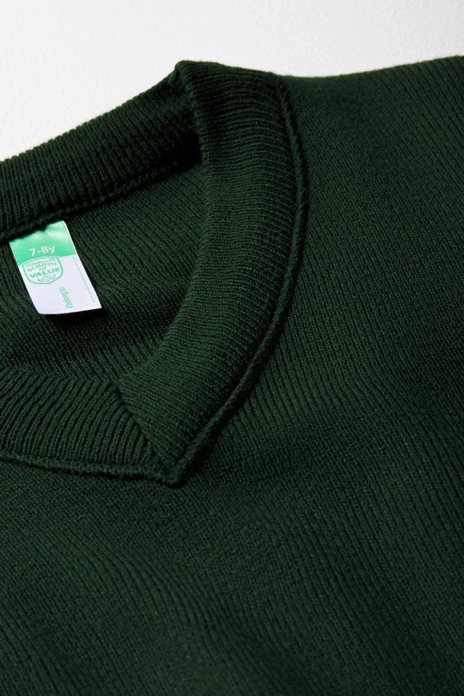 Unisex School Long Sleeve Jersey Green (1)