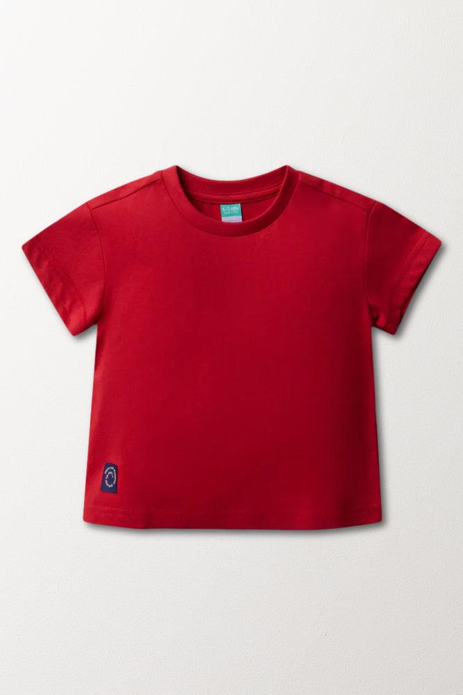 Short Sleeve T Shirt Red Tops T Shirts Ackermans