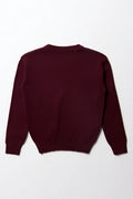 Unisex School Long Sleeve Jersey Maroon (3)