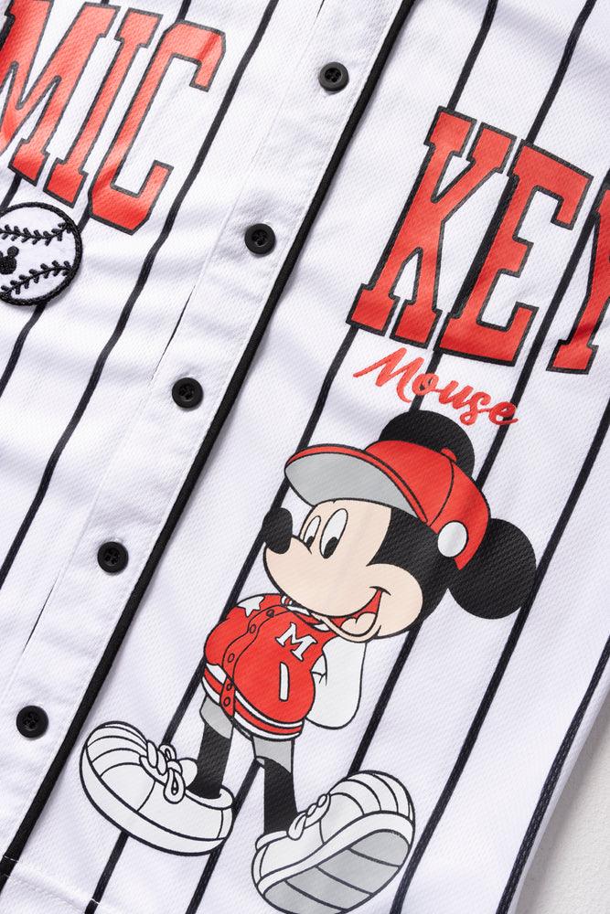 Mens mickey mouse baseball jersey store