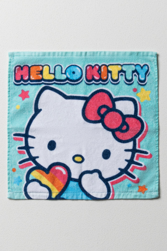 Hello kitty face towel 2025