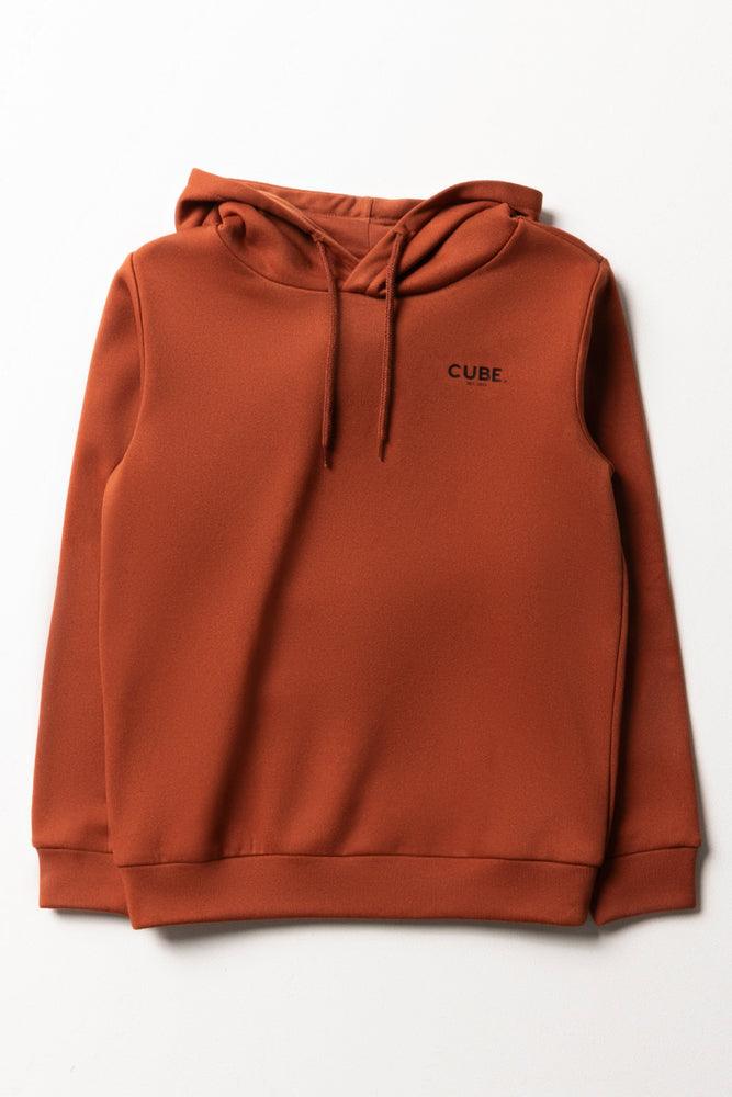 Rust color hoodie store