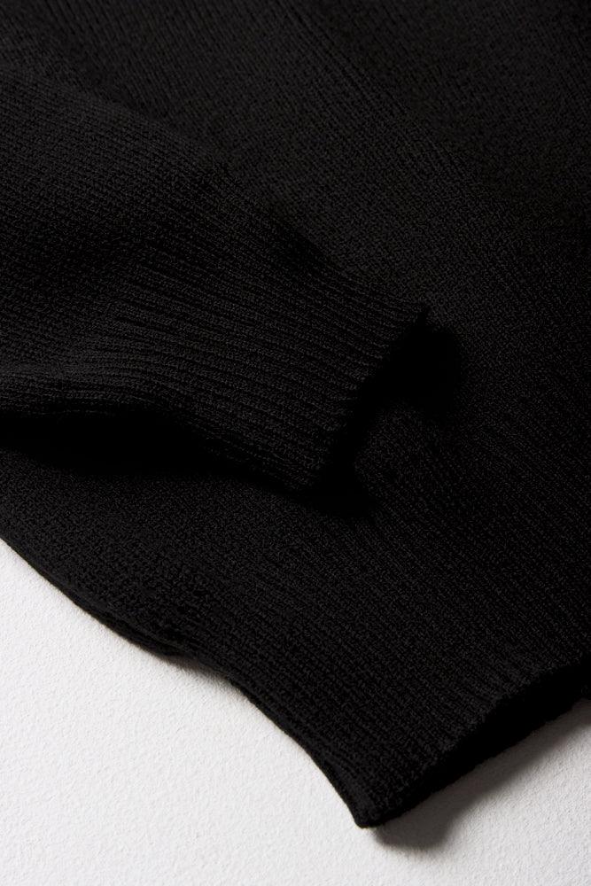 Unisex School Long Sleeve Jersey Black (1)