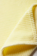 Rib Waffle Blanket Yellow (1)