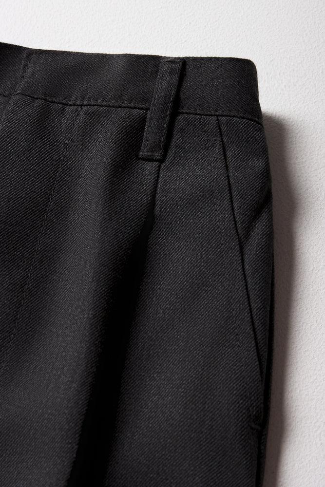 Boys Primary Turn Up Trousers Grey Toughees