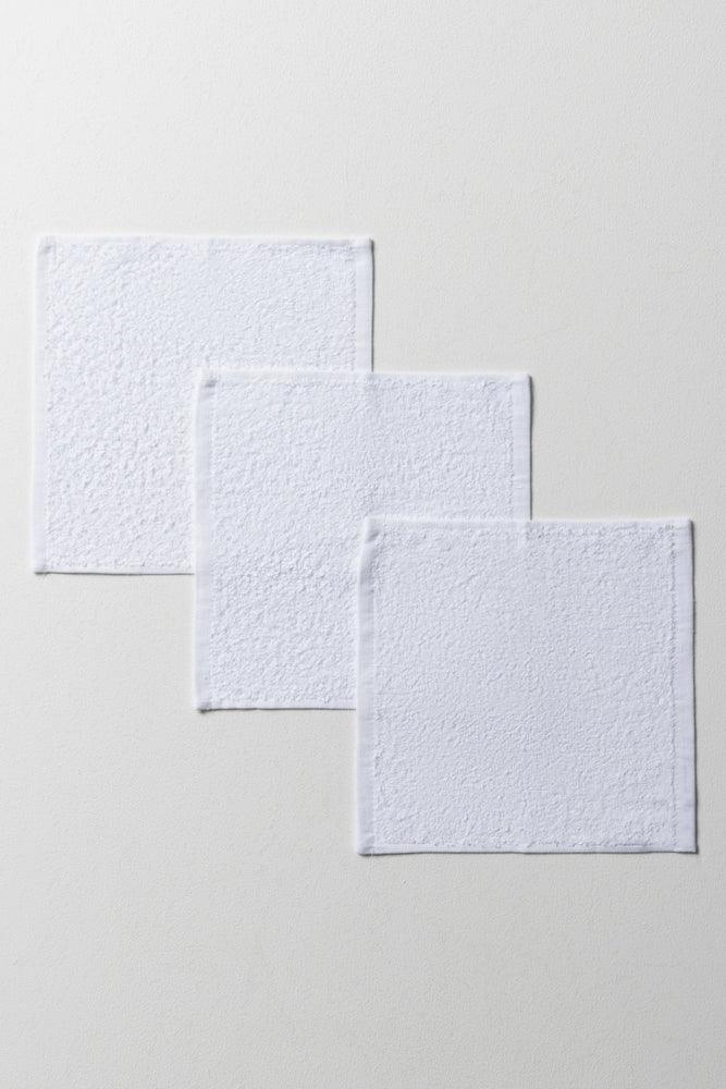 White face cloths deals