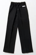 Boys School Turn Up Pants Black (5)