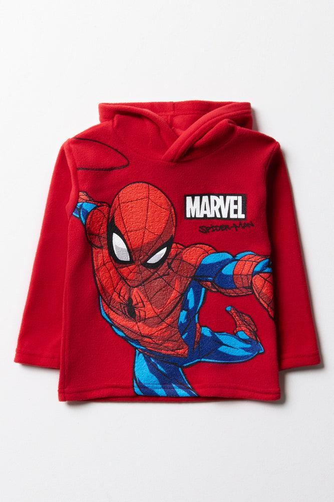 Red spiderman hoodie on sale
