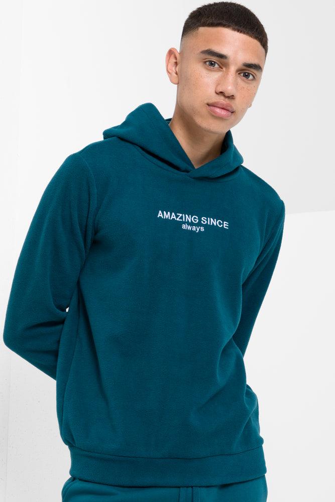 Teal color hoodie store