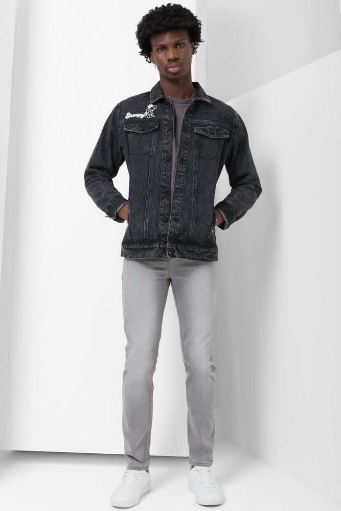 Skinny Denim Jeans Light Grey Bottoms Jeans Ackermans