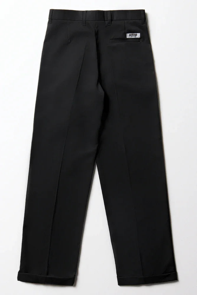 Boys Primary School Turn Up Trousers Black Toughees