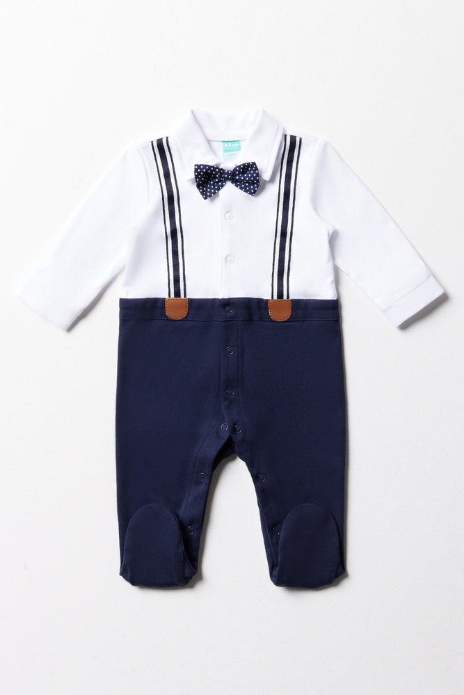 Occasion Babygrow With Braces Blue Babygrows Ackermans