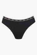 3 Pack Bikini Panties White, Grey & Black (2)