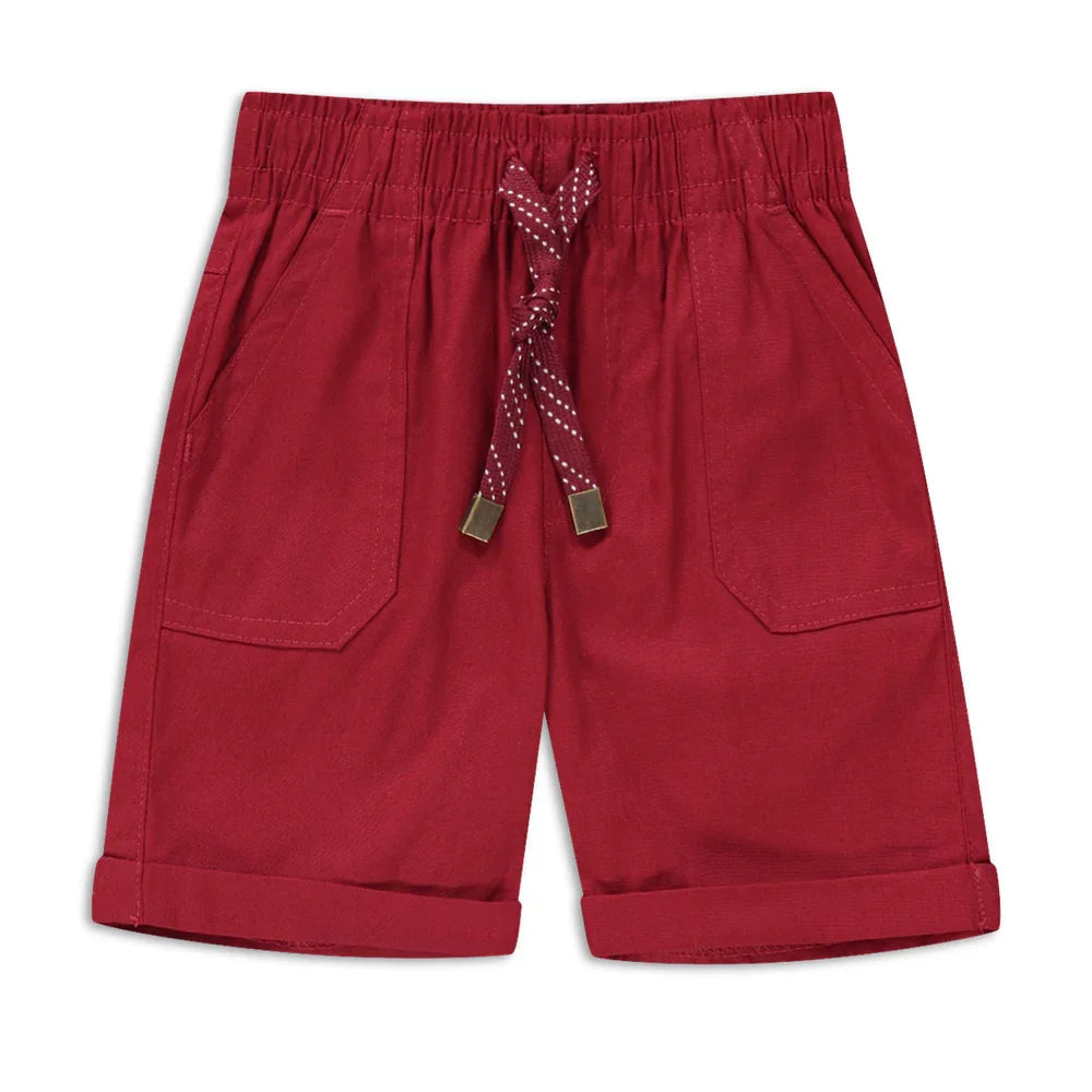 2 Pack Shorts Red & Yellow (2)