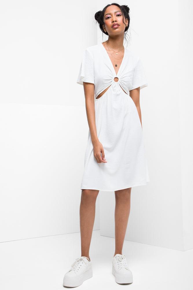 White dress for teenage girl sale