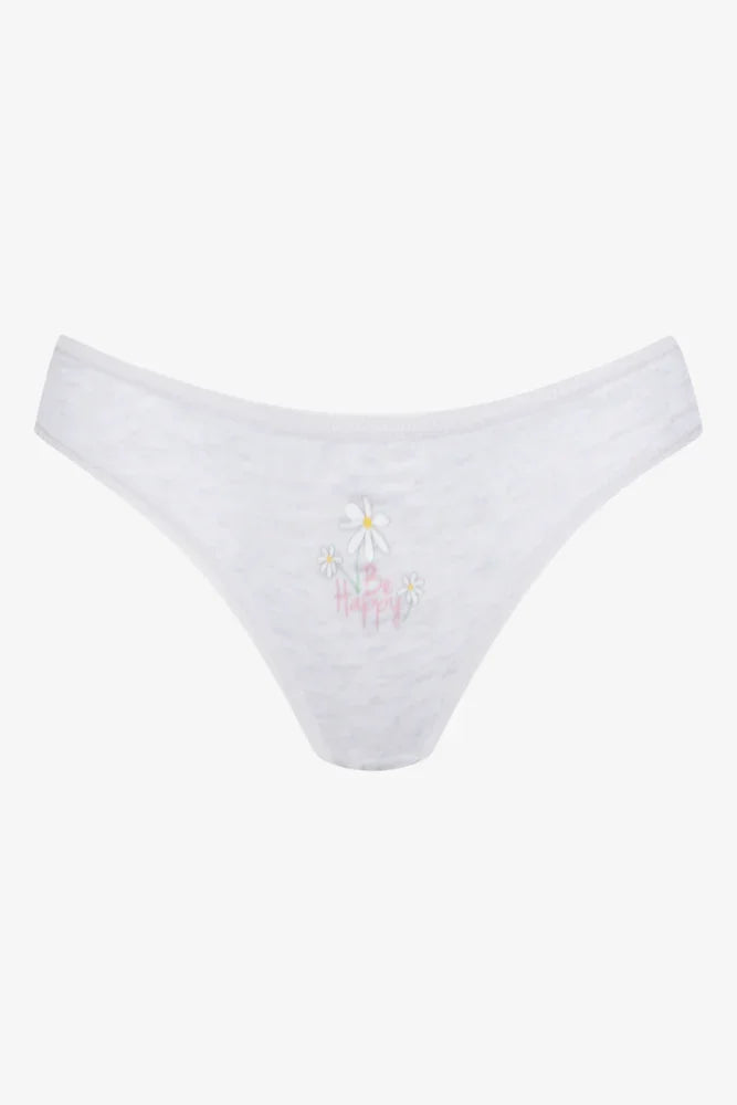 7 Pack Floral Bikini Panties Multi (7)