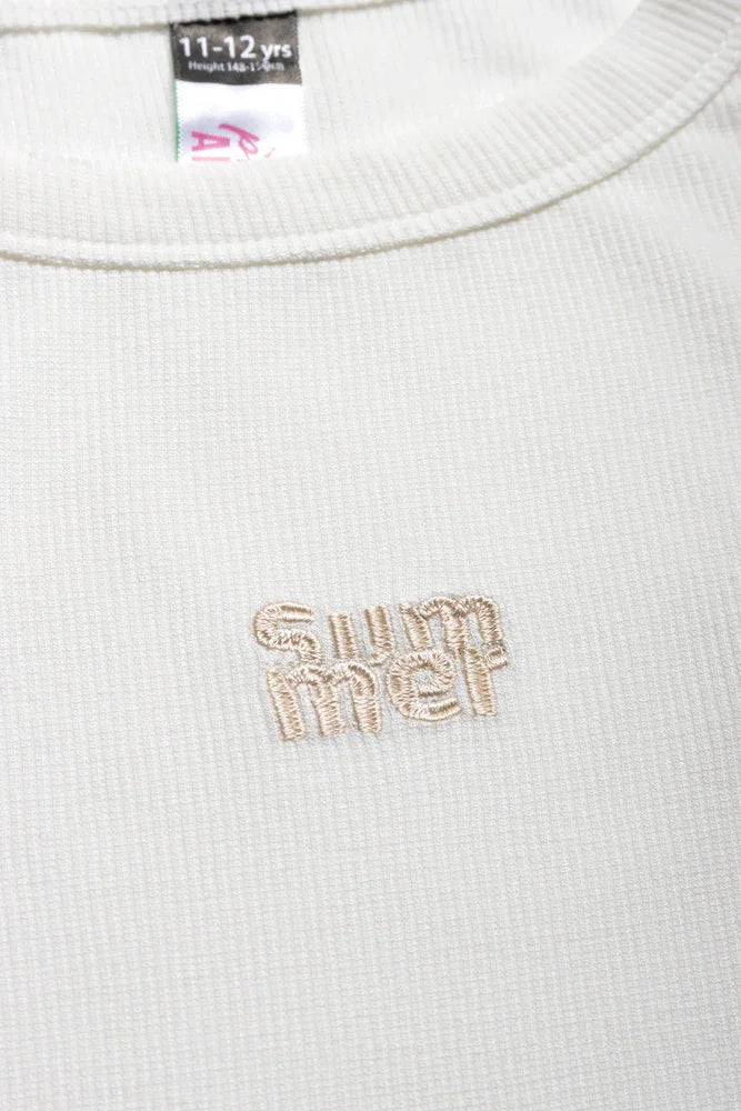 Summer Rib Vest White