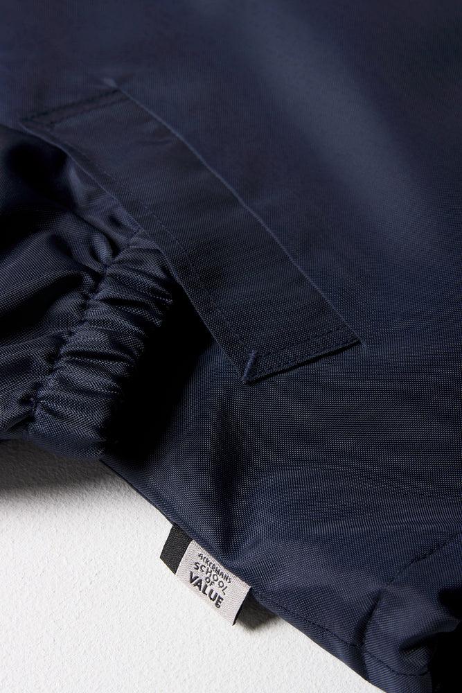 Unisex School Rain Jacket Navy (2)