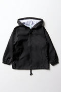 Unisex School Rain Jacket Black