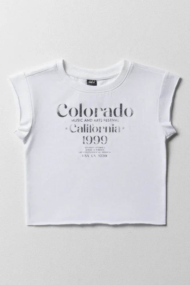 Colorado Short Sleeve T-Shirt White