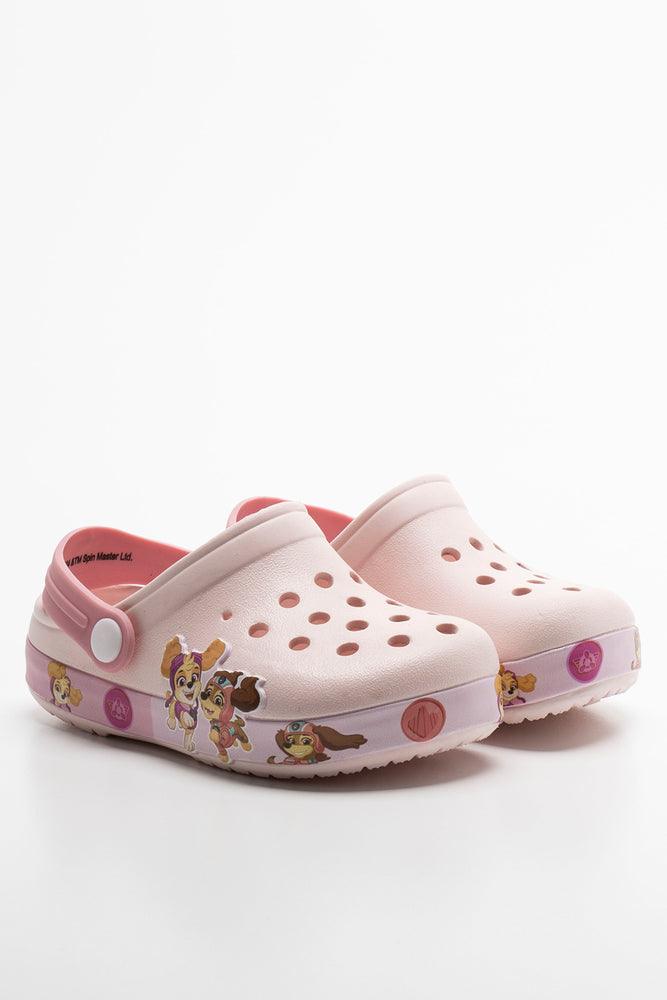 Crocs paw patrol pink deals