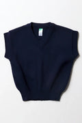 Unisex School Sleeveless Jersey Navy