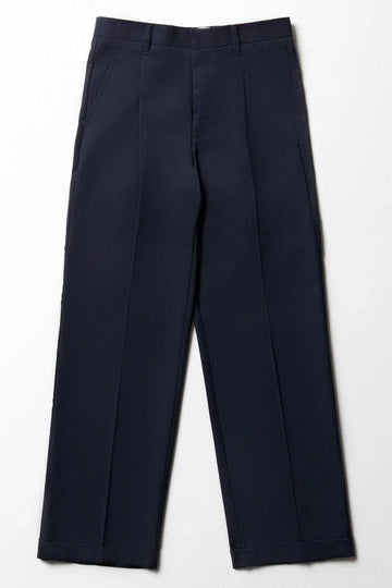 Boys  School Turn Up Pants Navy Toughees