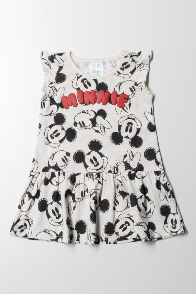 Minnie Mouse Dress White Ackermans