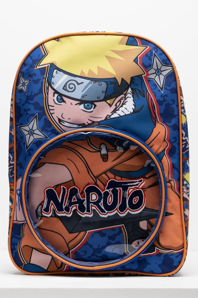 Naruto Backpack Blue School Bags Ackermans
