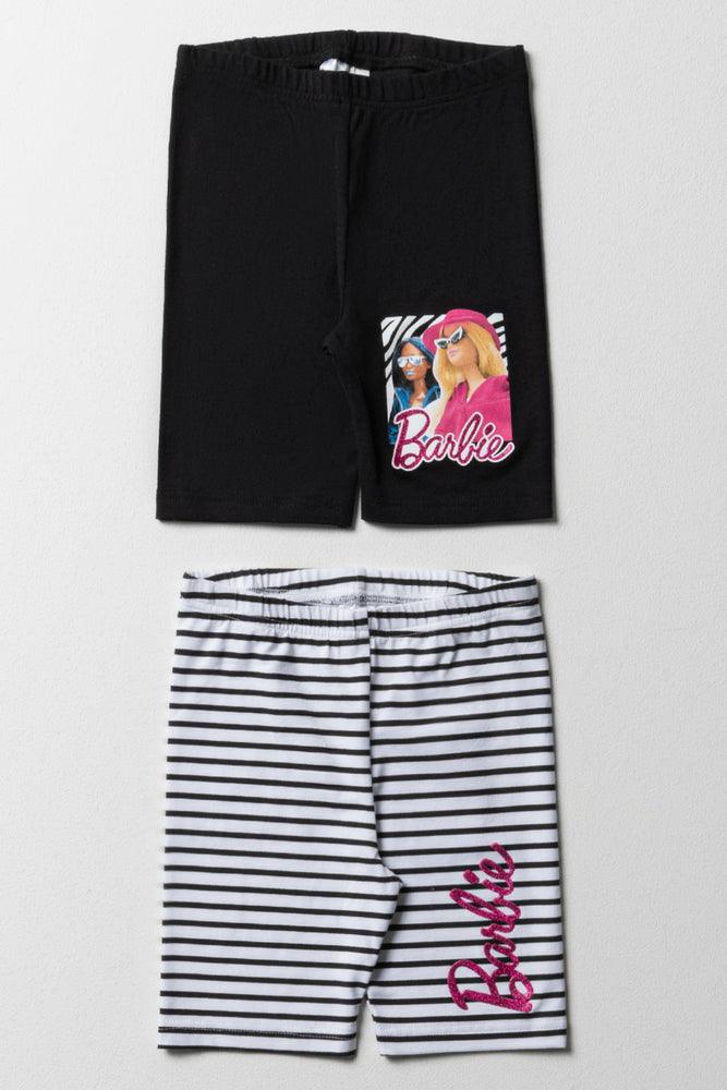 Barbie 2 Pack Cycling Shorts Black Bottoms Jeans Ackermans