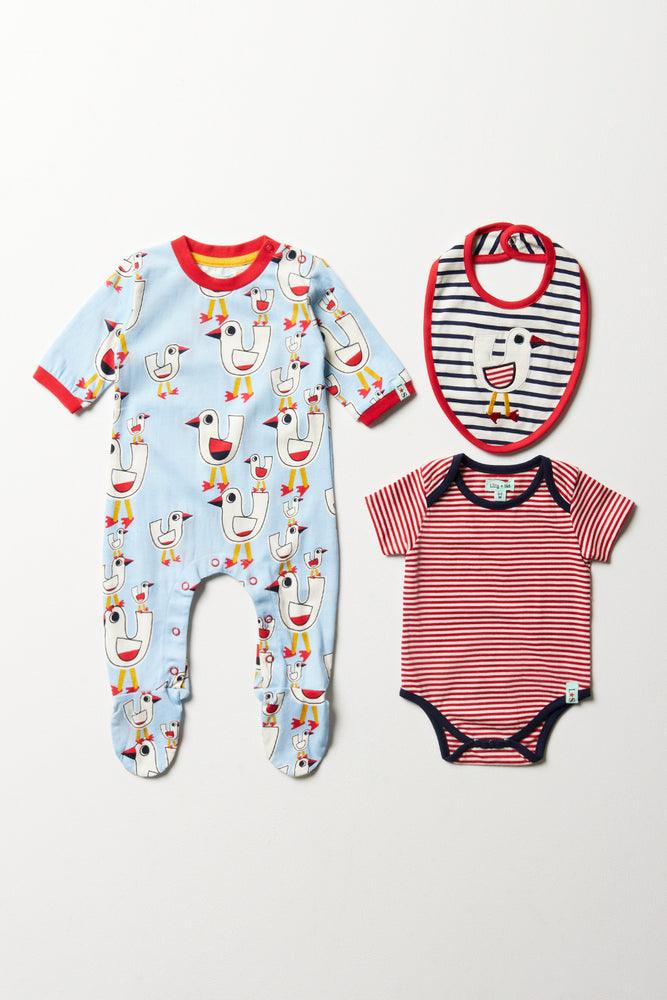Lilly Sid Bird Stripe Set Multi Ackermans