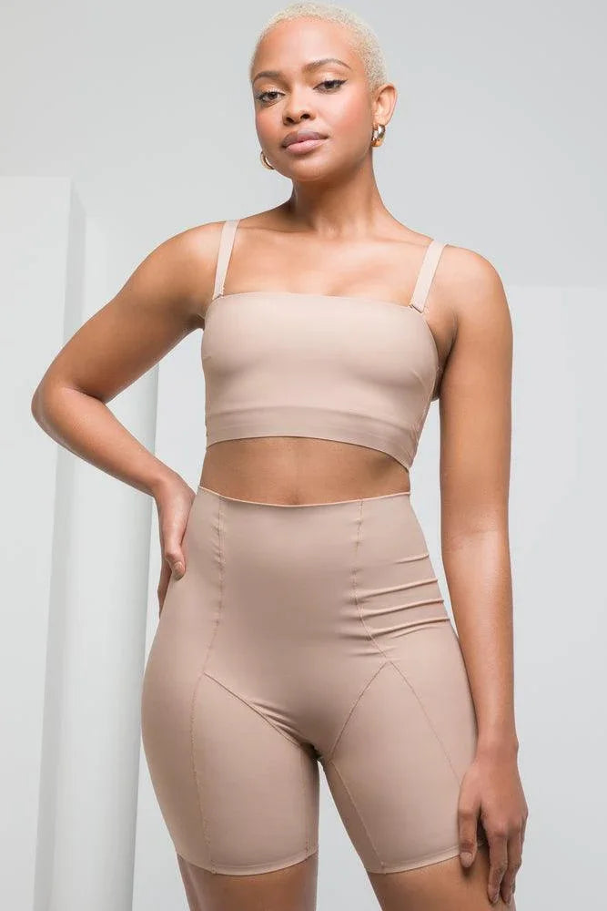 Bonded Long Leg Shapewear Natural