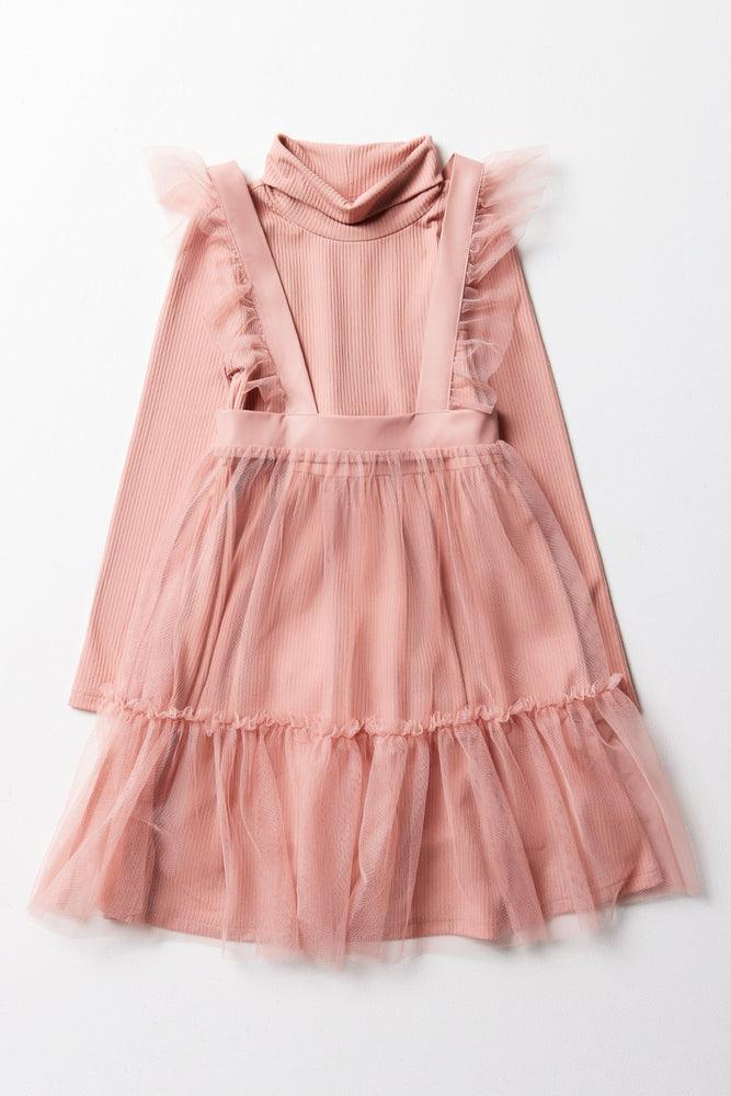 2 piece blush dress outlet